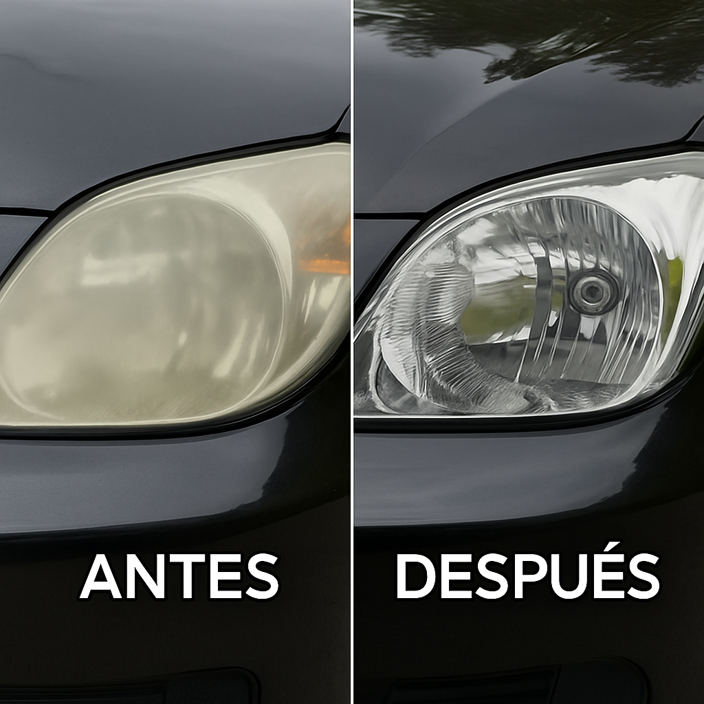 ABRILLANTADOR DE FAROS DE AUTOMOVILES ´´Rayhong´´ 150ml🚗🚓