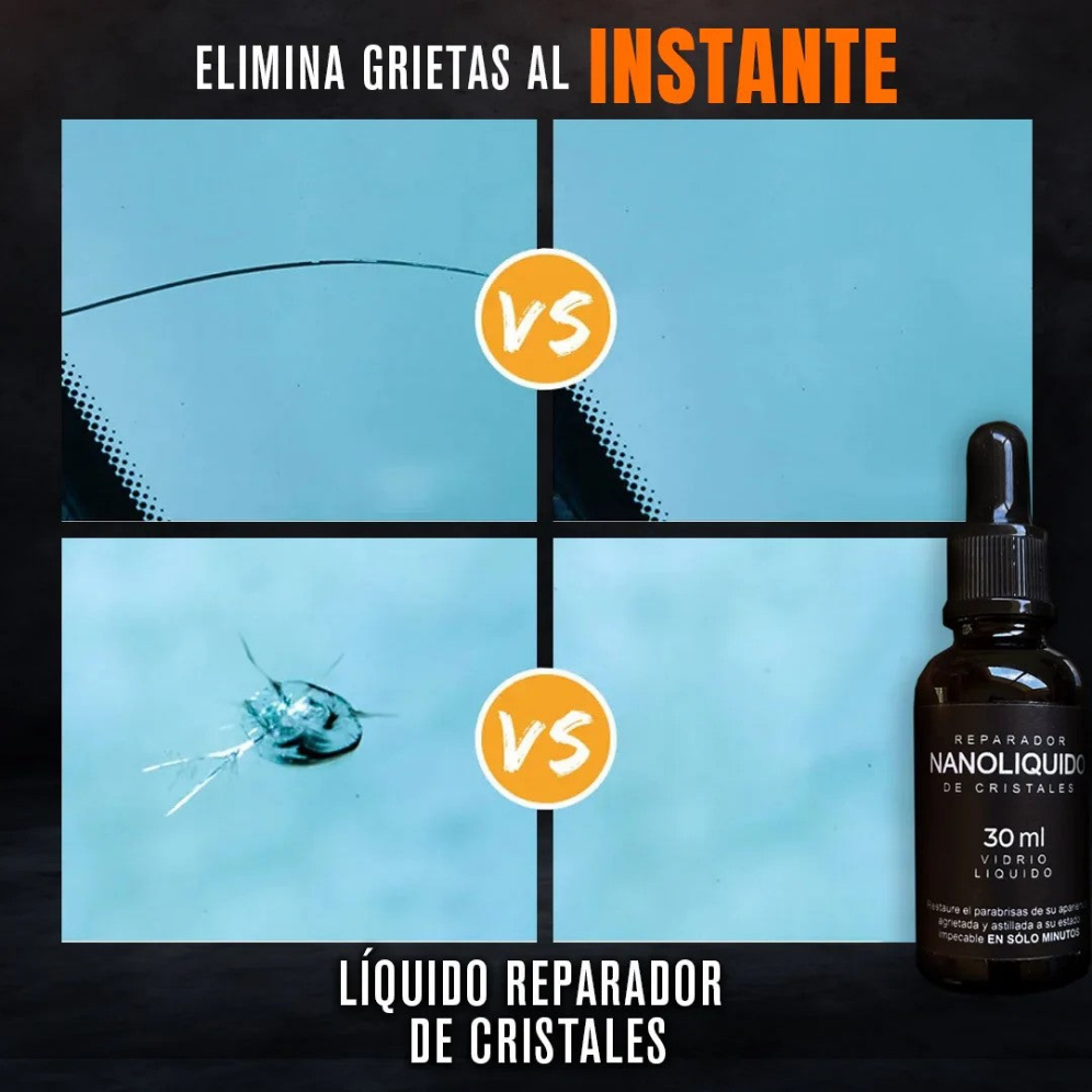 REPADOR DE CRISTALES "NANOLIQUIDO"