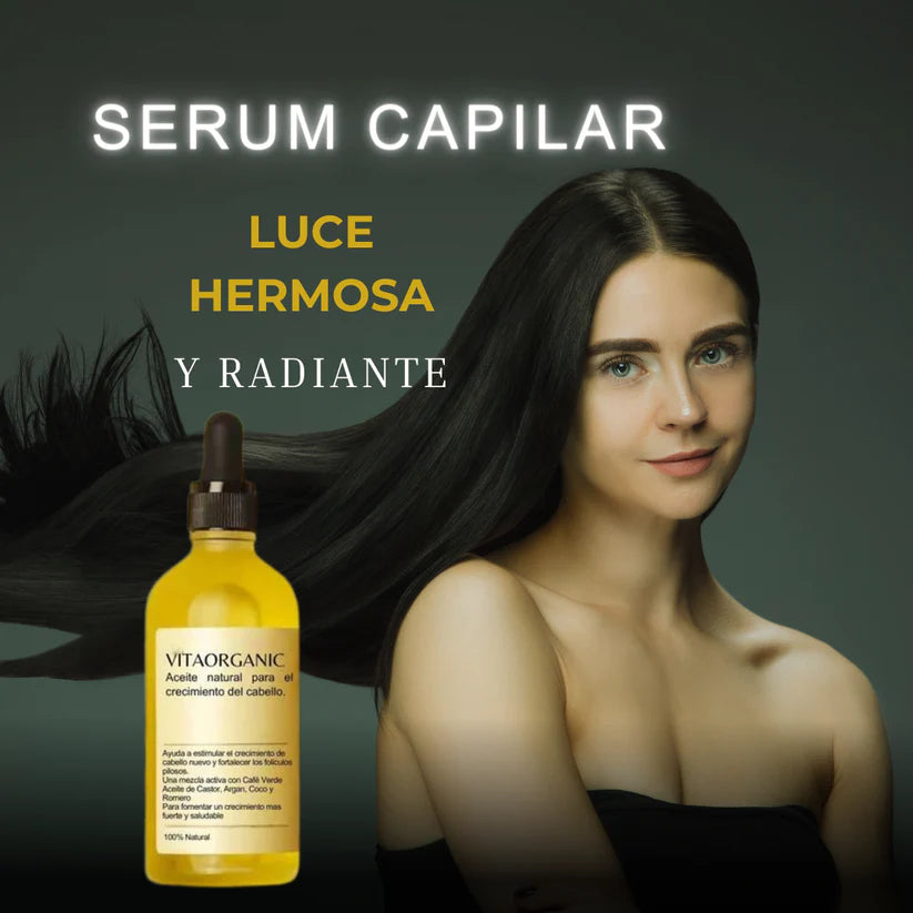 SERUM PARA EL CRECIMIENTO CAPILAR VITAORGANIC 100ml
