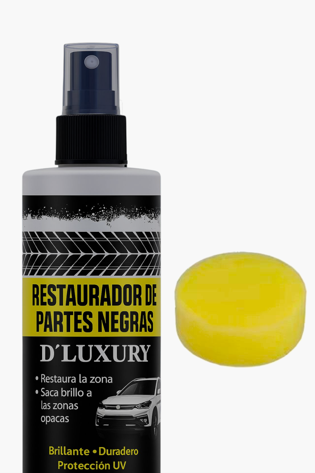 RESTAURADOR DE PARTES NEGRAS D´LUXURY de automóviles