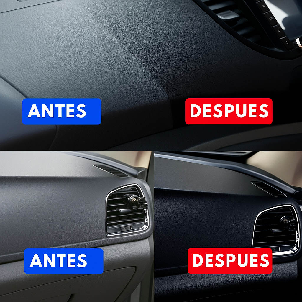 RESTAURADOR DE PARTES NEGRAS D´LUXURY de automóviles